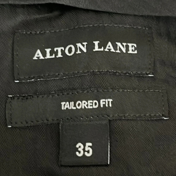 Alton Lane Tailored Fit Flat Front Suit Pants in Gray - NWOT - Size 35 - Picture 4 of 5